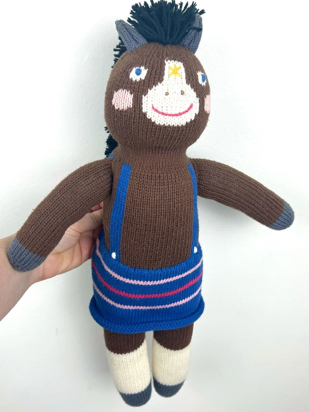 Blabla Electra Horse Knit Doll